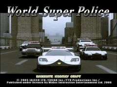 World Super Police (Playstation 2)