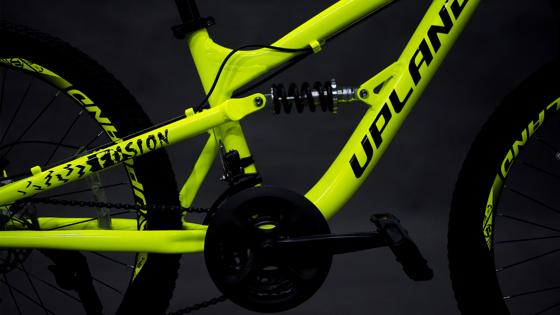 Upland Fusion 20" желтый неоновый - Подростковые | iRide shop фото 3