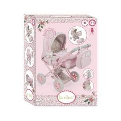 La Nina Коляска для куклы Трансформер 3 в 1 серия La Nina, 56 см. (65076)