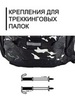 Картинка рюкзак туристический Nevo Rhino 9067-NW Camo Black Green - 7