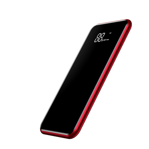 Портативное зарядное устройство Baseus full screen bracket wireless charge Power Bank 8000mAh red