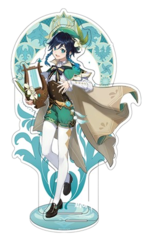 Акриловая фигурка Genshin Impact Monstadt Characters Standee Venti
