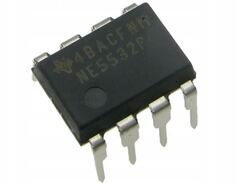 Операционный усилитель SA5532P DIP8