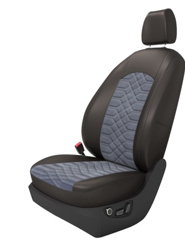 Авточехлы правый руль на 3 ряда (на заказ)