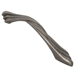 Ручка мебельная скобка EDSON 2200 ANTIQUE SILVER 128мм