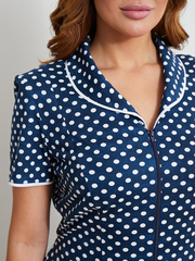 4564 Халат на молнии