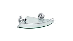 Fixsen STYLE Полка стеклянная угловая FX-41103A фото