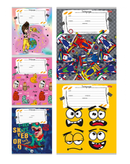 Тетрадь 18л., клетка, Проф-Пресс 