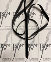 Лента бархатная отделочная с люрексом (100%нейлон+люрекс, Черный с золотом, 10)