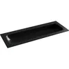 Ceramica Nova CN7017MB CN7017MB Раковина накладная Element с отверстием  под смеситель 1210*457*137мм, цвет черный матовый