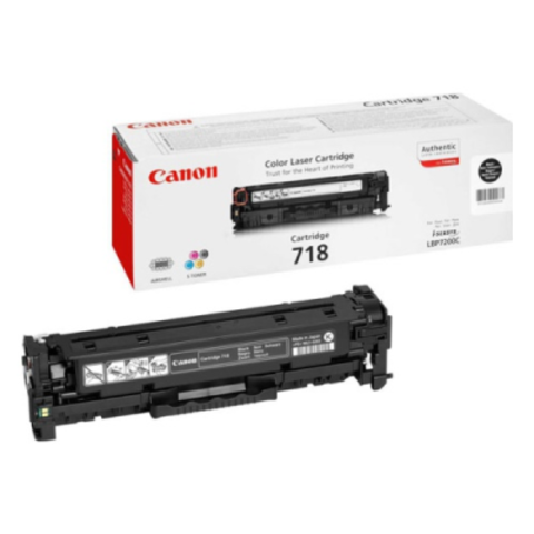 Продажа картриджей Canon 718 Black