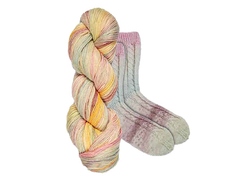 Lana Grossa Meilenweit Merino Rainbow Hand Dyed 7011