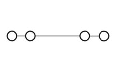 MSDBV 2,5-Миниатюрная проходная клемма