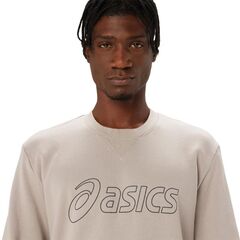Куртка теннисная Asics Sweat Shirt - moonrock/graphite grey
