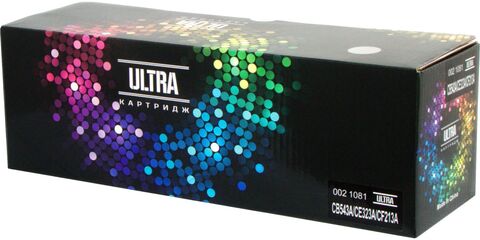 Картридж лазерный цветной ULTRA 125A/128A/131A CB543A/CE323A/CF213A пурпурный (magenta), до 1800 стр - купить в компании MAKtorg
