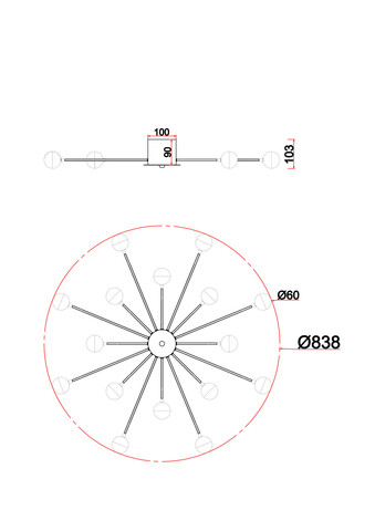 Потолочная люстра Freya Celebrity FR5242CL-16BS