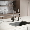 Sancos Vela SC4013GG Смеситель для кухни с краном для фильтрованной воды, цвет: воронёная сталь