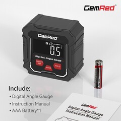 Уровень электронный 0,1° 60x60x25мм (магнитный) IP54 DIGJY 82432-A