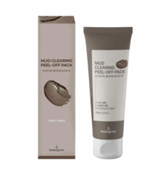 BeauuGreen Peel-Off Pack Mud Clearing Маска-пленка для лица очищающая, 100 г