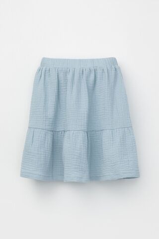 юбка  для девочки  ТК 70046/нежно-голубой