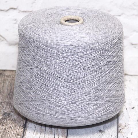 Меринос кардный NEW MILL SUPERSOFT 2/15 светло-серый меланж