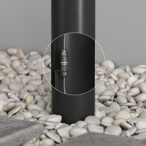 Ландшафтный светодиодный светильник Denkirs Vega DK9816-BK