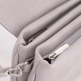 Сумка Саломея 428 итальянский светло-серый