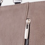 Сумка Саломея 198 македония тауп + шоколад