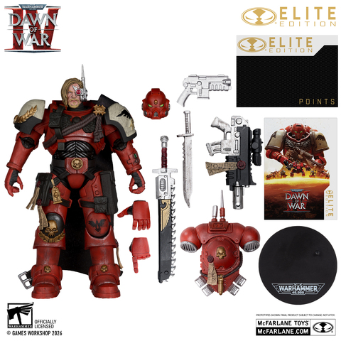 Фигурка Капитан Сайрус из игры Warhammer 40,000 Dawn of War 4