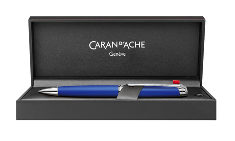 Ручка шариковая Caran d’Ache Leman Klein Blue® LE (4789.648)