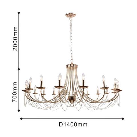 Люстра подвесная F-Promo Plini 2591-18P