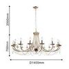Люстра подвесная F-Promo Plini 2591-18P