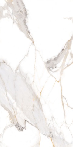 NT Ceramic Bright And Shiny NTT9121 Calacatta Light Grey 60x120