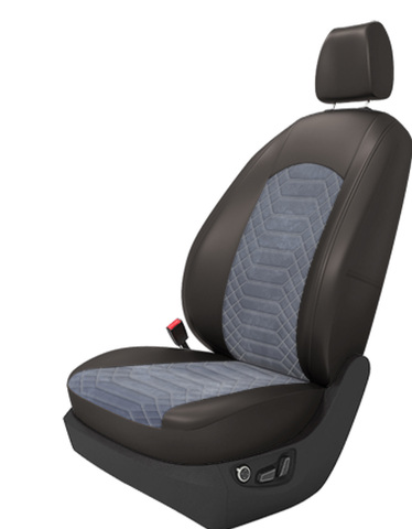 Авточехлы правый руль на 3 ряда (на заказ)