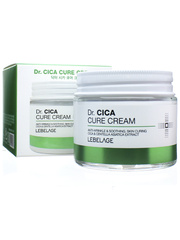 Крем для лица с центеллой азиатской LEBELAGE Dr. Cica Cure Cream 70 мл