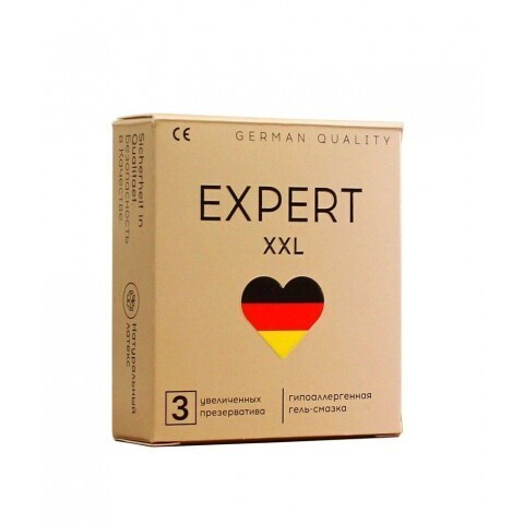 Презервативы увеличенные EXPERT XXL 3 шт.