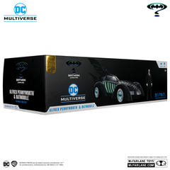 Фигурка McFarlane Toys DC: Alfred Pennyworth & Batmobile (Batman Forever) (Gold Label Exc)