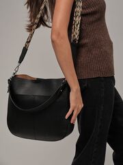 Сумка кожаная на плечо Azaro 30868 черный