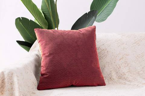 Наволочка 45х45 Sofi De MarkO Мулен Руж бордо