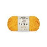 Пряжа Gazzal Giza 2464 желток