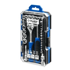 ЗУБР Компакт-35, 35 предм., универсальный набор инструмента,Профессионал(27642-H35)