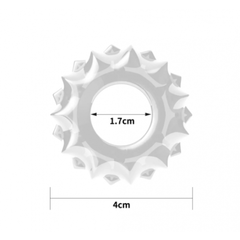 Эрекционное кольцо прозрачное (4*1.7 см)