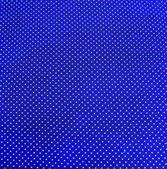Ткань плательная Кашибо белый горох на синем, d 0,1 см