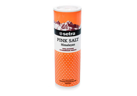 Соль розовая мелкая Сетра, 250г