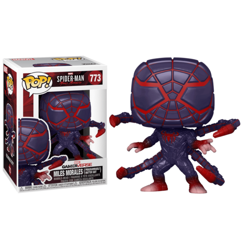 Фигурка Funko POP! Bobble Marvel Games Miles Morales Miles Programmable Matter Suit (MT) 54694