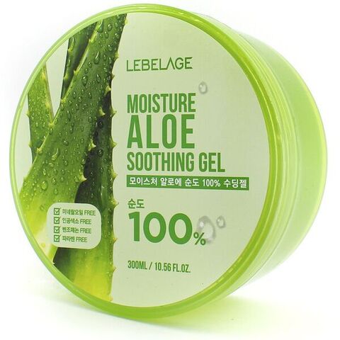 Lebelage Moisture Aloe 100% Soothing Gel универсальный увлажняющий гель с алоэ