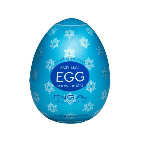 Мастурбатор-яйцо Snow Crystal - Tenga EGG Series EGG-C01