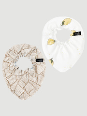 Сет из 2х нагрудников Mjölk Mini Лимоны/Palm Tree