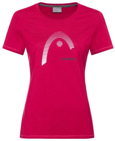 Женская теннисная футболка Head Club Lara T-Shirt - magenta