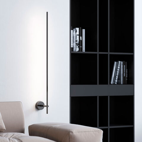 Настенный светодиодный светильник Elektrostandard Fine LED 4000К 40132/LED черный